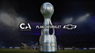 Plan Chevrolet indica que acompañando el valor inclusivo de la Copa Argentina de Fútbol