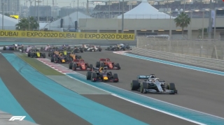 Fórmula 1. Lewis Hamilton, con Mercedes AMGF1, triunfó, de punta a punta, en el GP de Abu Dhabi