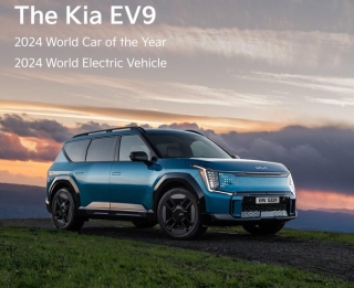 Kia revela que el vehículo eléctrico EV9 asegura una doble victoria en los World Car Awards 2024