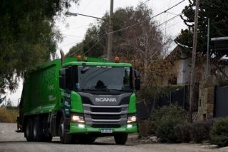 Scania confirma que Bariloche probó los beneficios de nuestro camión a GNC para la higiene urbana