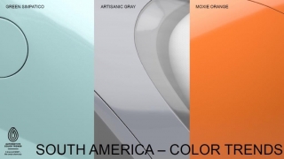 Basf confirma los colores de la colección CODE-X, que son los preferidos para América del Sur