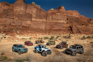 Jeep se prepara para el 56 Easter Jeep Safari en Moab con nuevos conceptos más grandes, rápidos y ecológicos