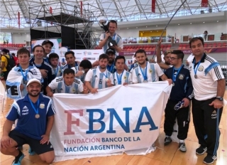 Banco Nación felicita a Los Halcones por el subcampeonato obtenido en el mundial de futsal en Perú