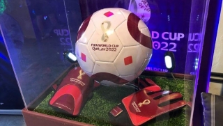 Marketing Deportivo. SportCom presentó las pelotas oficiales para Mundial de Fútbol de Qatar 2022