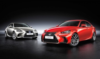 Lexus confirmó la preventa en nuestro mercado del mediano IS, con una versión híbrida, y la coupé deportiva RC