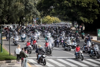 Kawa Club realizo una nueva edición de la Caravana Solidaria, congregando más de 4000 motociclistas