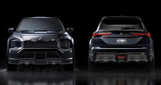 Mitsubishi adelantó las imágenes exteriores del Vision Ralliart Concept, que presentará en el próximo Salón de Japón