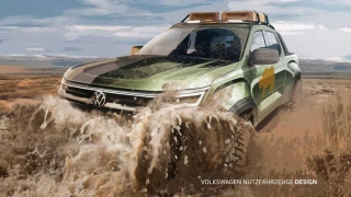 Volkswagen ya muestra los dibujos de la nueva generación de la pickup mediana Amarok, que se producirá en Sudáfrica
