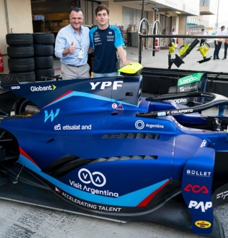 Globant anuncia patrocinio del piloto argentino Franco Colapinto