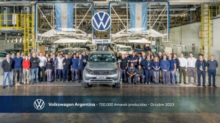 Volkswagen celebra la producción de 700 mil pickup Amarok en el país