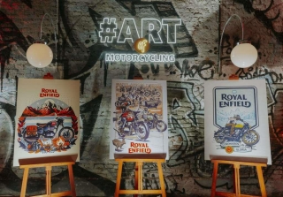 Royal Enfield Argentina comunica los ganadores del concurso de diseño digital #ARTofMotorcycling