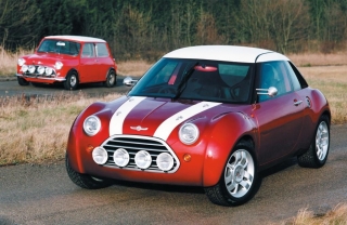 MINI recuerda la presentación del prototipo ACV 30, que se mostró como anticipo del auto que se lanzó en 2001