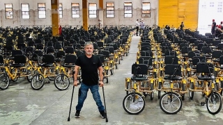 Solidaridad. La Fundación Jean Maggi realizará la entrega de bicicletas adaptadas al Club Atlético Boca Juniors