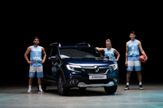 Lanzamiento. Renault Argentina presenta la serie limitada Stepway C.A.B, acompañando a la Selección Argentina de Basquet