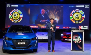 El Peugeot 208 fue elegido Auto del Año 2020, en Europa. En el podio lo acompañaron Tesla Model 3 y Porsche Taycan