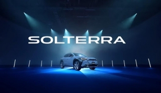 Subaru muestra el vehículo 100% eléctrico, el Solterra, un SUV que comparte plataforma con el Toyota BZ4X y lanzará el año próximo
