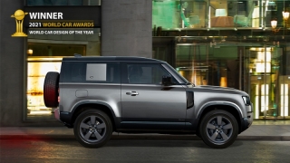 Land Rover Defender logró el premio World Car Design del año 2021, en los Premios Mundiales de Vehículos 