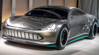 Mercedes Vision AMG, el eléctrico deportivo desarrollado íntegramente por la división deportiva de la casa de la estrella