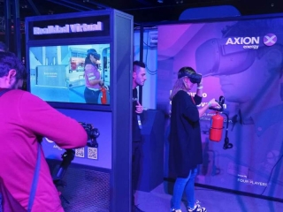 Axion energy presentó la capacitación innovadora en la icónica Expo Virtuality