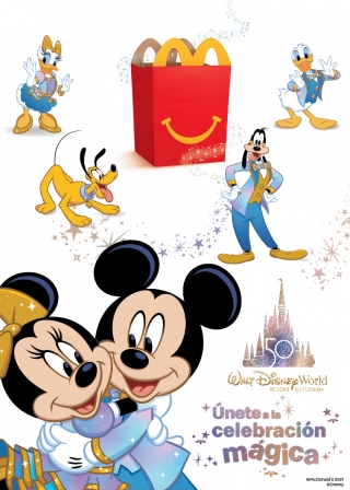 McDonald’s da a conocer el lanzamiento de 50 personajes históricos de Disney en la Cajita Feliz