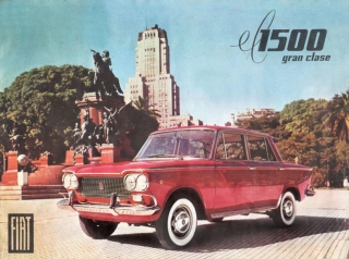 Fiat recuerda los 60 años de la producción nacional del 1500, un modelo que hizo historia en nuestro mercado