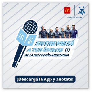 Marketing. McDonald’s realizó la iniciativa “Entrevistá a tus ídolos de la selección argentina”, con Leandro Paredes 
