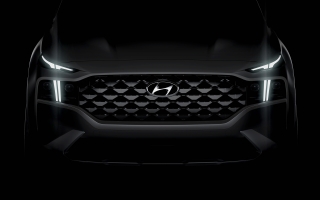 Hyundai ya publicó la primera imagen oficial del Santa Fe 2021, de nueva generación, antes de la presentación. Llegará a nuestro mercado 