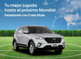 Hyundai lanza una promoción para el modelo Creta Style, con beneficios exclusivos hasta el próximo mundial de fútbol