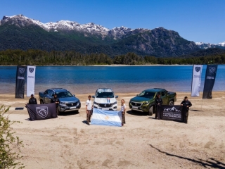 Peugeot confirma que a nueva pickup Landtrek recorre la Argentina con la expedición 