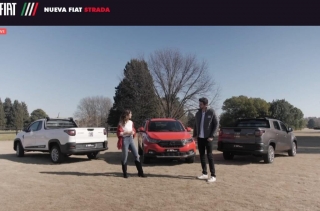 Lanzamiento. Fiat Argentina realizó la presentación de la nueva pickup compacta Strada, que se ofrece en cuatro versiones