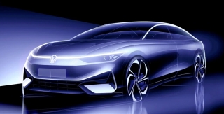 Volkswagen ya muestra los bocetos del ID Aero, que es un adelanto del sedán eléctrico, que presentará próximamente
