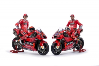 Presentaron el Ducati Lenovo Team 2022, el equipo que competirá en el Moto GP 2022