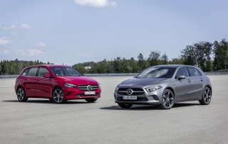Ya se confirmaron oficialmente los Mercedes-Benz Clase A y Clase B eléctricos, con motor de 218 CV
