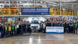 Ford festeja un millón de unidades de pickup Ranger producidas en la planta de Pacheco, Argentina