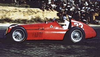 Alfa Romeo recuerda los 70 años del primer Mundial de F1, de Juan Manuel Fangio, al volante del Alfetta 159