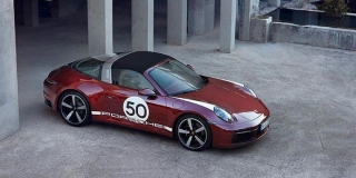 Porsche muestra la nueva edición del 911 Targa 4S Heritage Design. Llegará a nuestro mercado. Video