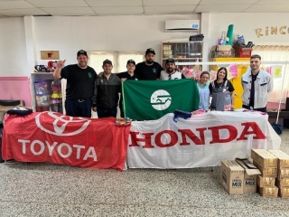 Toyota, Honda y Smata se unieron una vez más por los más chicos, en el programa Voluntariado por la educación
