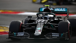 Fórmula 1. Valtteri Bottas, con Mercedes, se quedó con el primer lugar de la clasificación del GP de Eifel, en Nürburgring