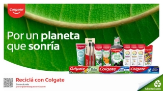 Marketing. Colgate lanza la nueva campaña de sustentabilidad “Por un planeta que sonría”