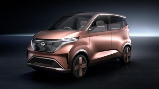 Nissan confirma que llevará el IMk concept, un urbano 100% eléctrico, al Salón del Automóvil de Tokio. Mirá el Video