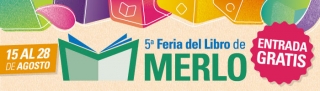 Inaugura la 5ª Feria del Libro de Merlo, que durará hasta el último domingo del mes actual. Mirá las propuestas