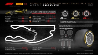 Pirelli Motorsport publica los neumáticos que se usarán en el Gran Premio de EE.UU de F1, del próximo fin de semana