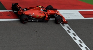 Fórmula 1. Charles Leclerc, con Ferrari, con gran solvencia, logró la clasificación del Gran Premio de Rusia