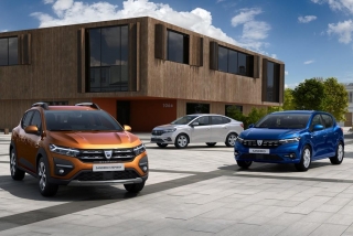 Dacia adelantó imágenes de la nueva generación del Sandero, Stepway y Logan 2021, que lanzará oficialmente a fin de mes