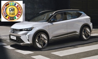 Renault Scenic E-Tech 100% eléctrico ha sido elegido como Car Of The Year (Auto del Año) 2024