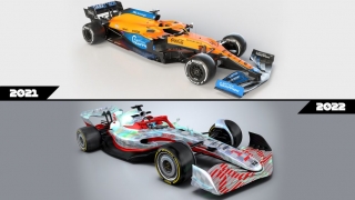Fórmula 1. Los principales cambios de los autos actuales con los que competirán el año próximo