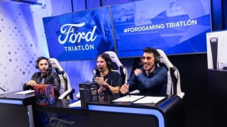 Ford encontró al gamer todo terreno en su primer triatlón de #fordgaming