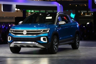 Volkswagen muestra las novedades en el Salón de San Pablo, donde se destacan el SUV T-Cross y el concept de la pickup denominada Tarok