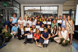Goodyear Argentina celebra la graduación de los jóvenes del programa de capacitación en el oficio