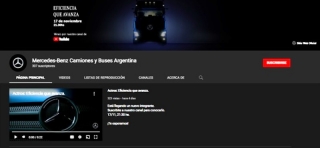 Mercedes-Benz Camiones y Buses confirma la transmisión de novedades en el canal de YouTube